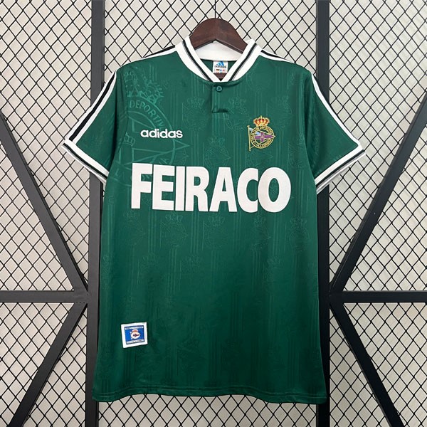 Tailandia Camiseta Deportivo La Coruna Replica Segunda Ropa Retro 1999 2000